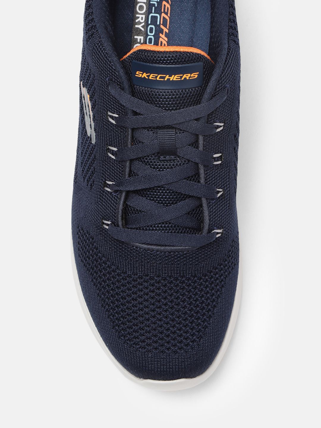Buy Skechers Men Navy Blue BOUNDER-RINSTET Ultra-Light Woven