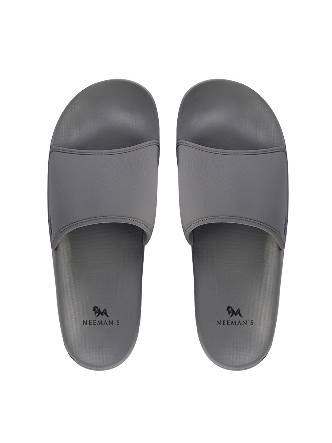 NEEMANS Unisex Grey Eco Slides