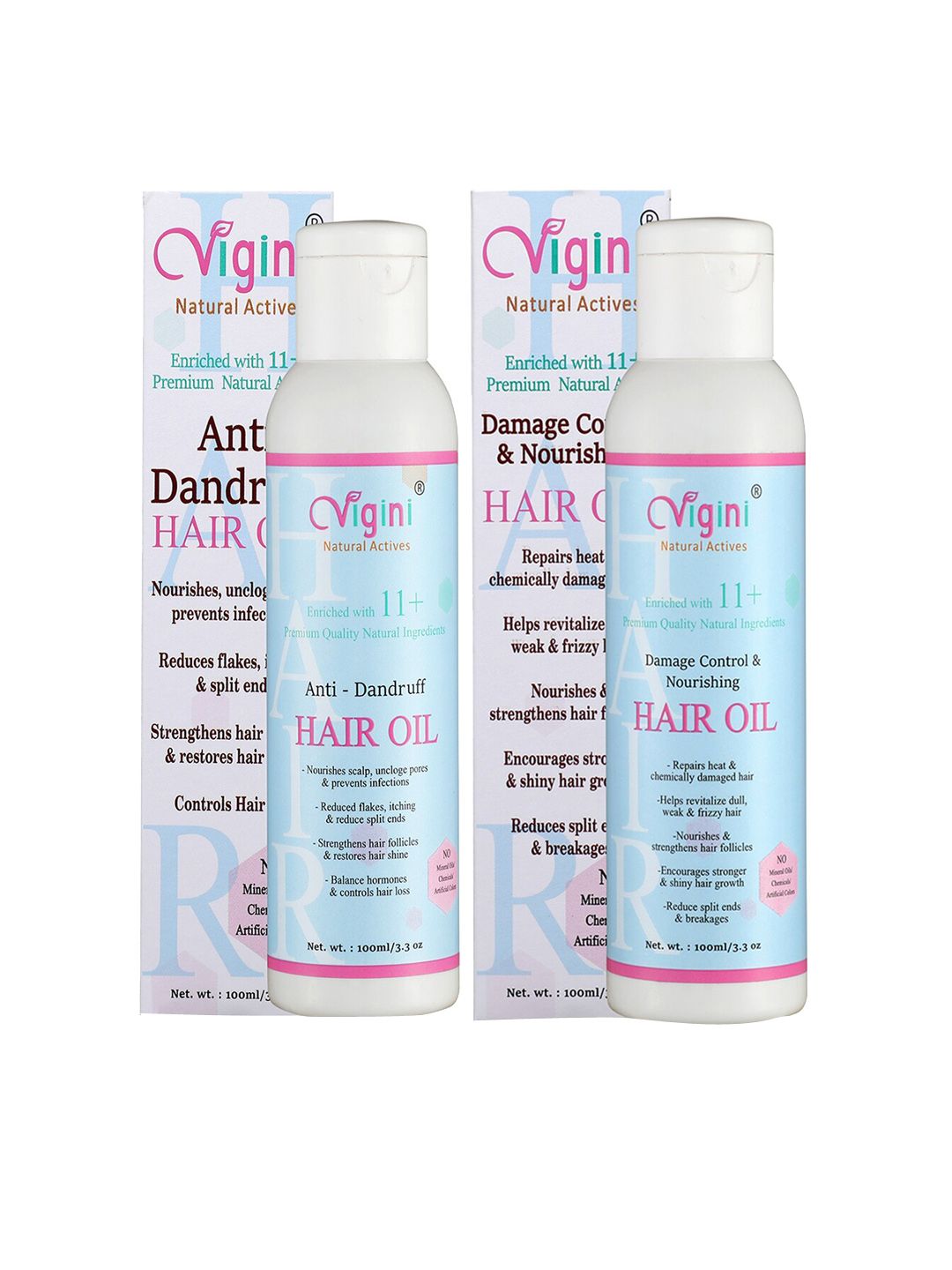 Vigini Anti Dandruff Damage Repair Nourishing Hair Tonic Oil - 200 ml Price in India
