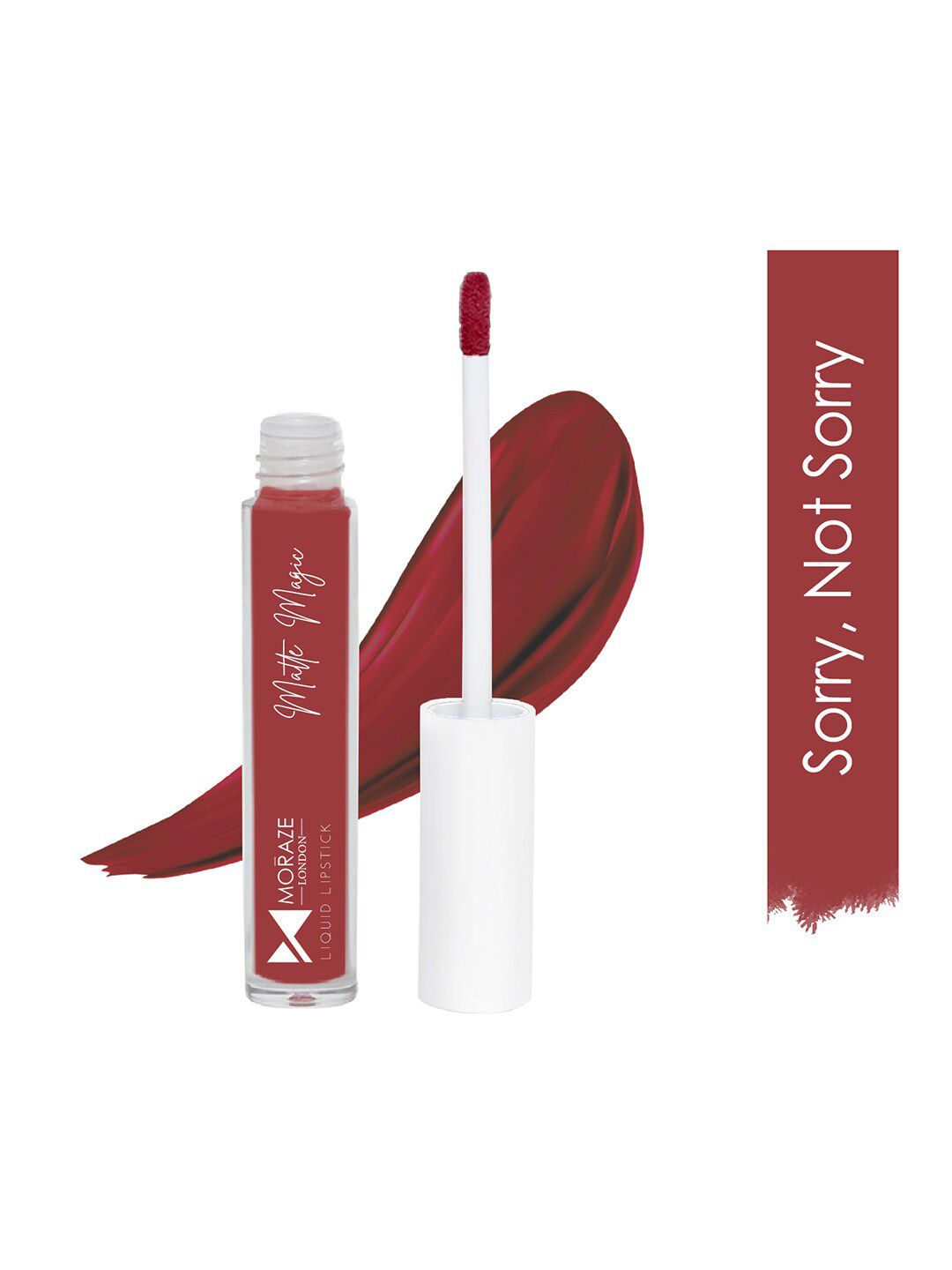 Moraze Women Sorry, Not Sorry Matte Magic Liquid Lipstick - 3 ML Price in India