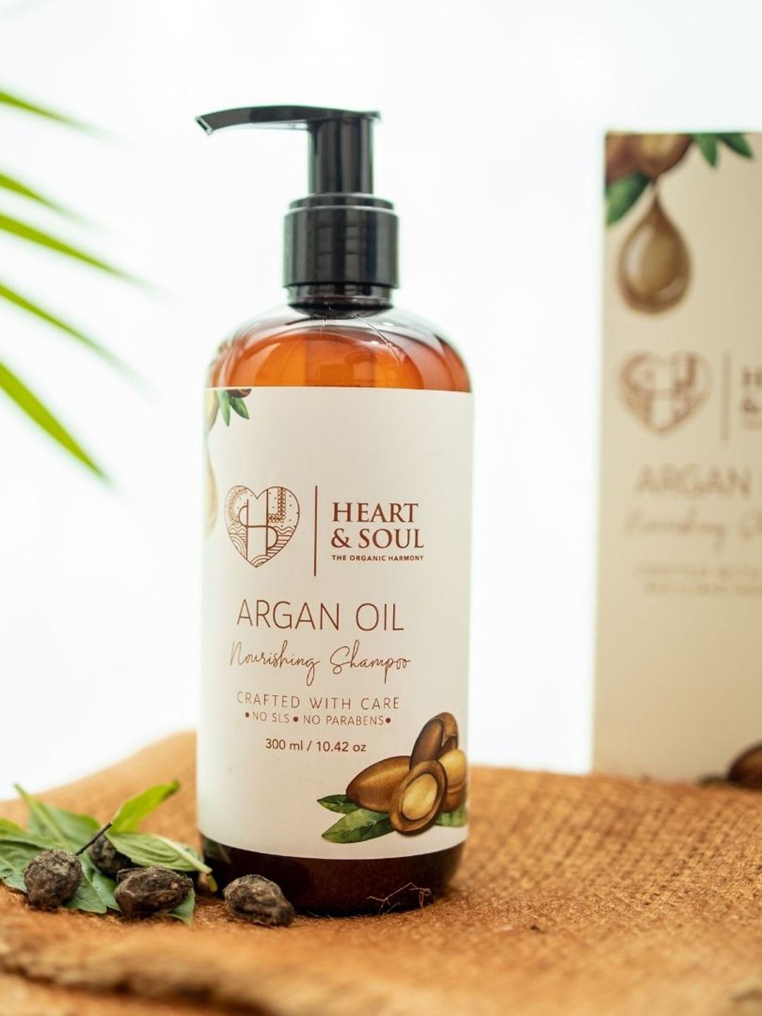 HEART AND SOUL White Argan Oil Shampoo Price in India