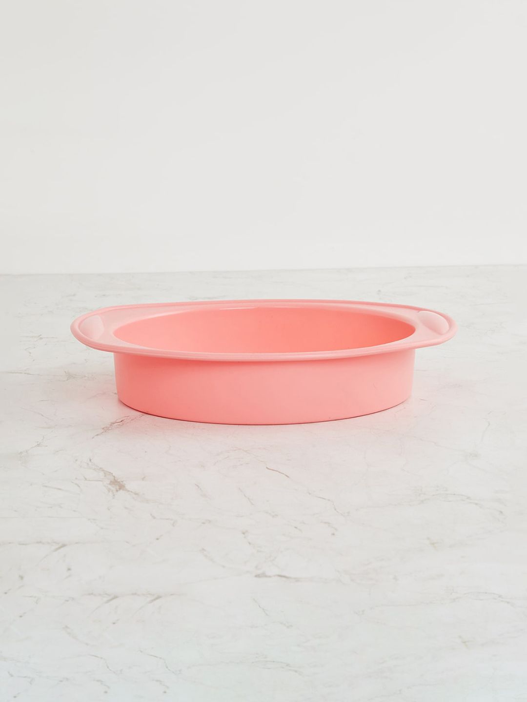 Home Centre Pink Solid Silicone Round Baking Mould Price in India