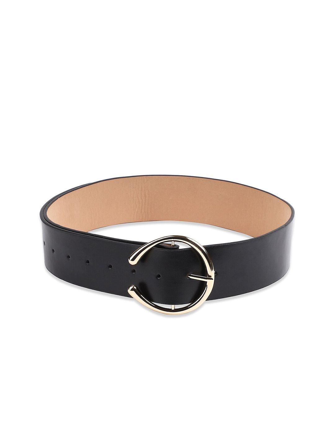 20Dresses Women Black Textured Belt Price in India