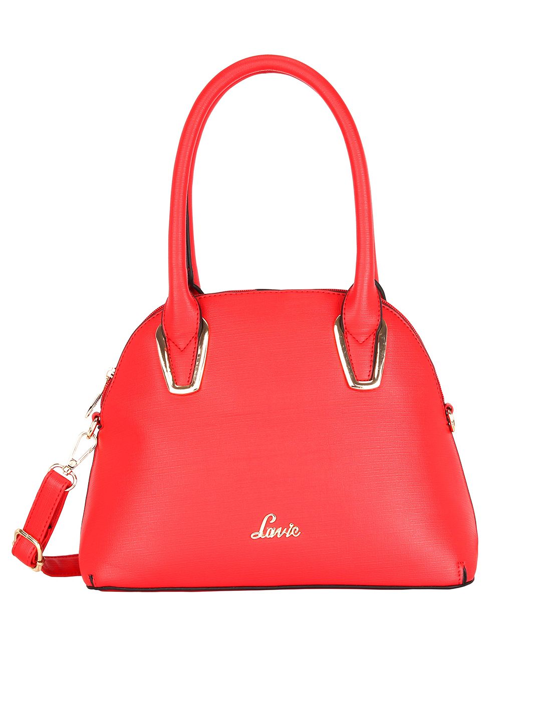 Lavie Red Solid Shoulder Bag Price in India