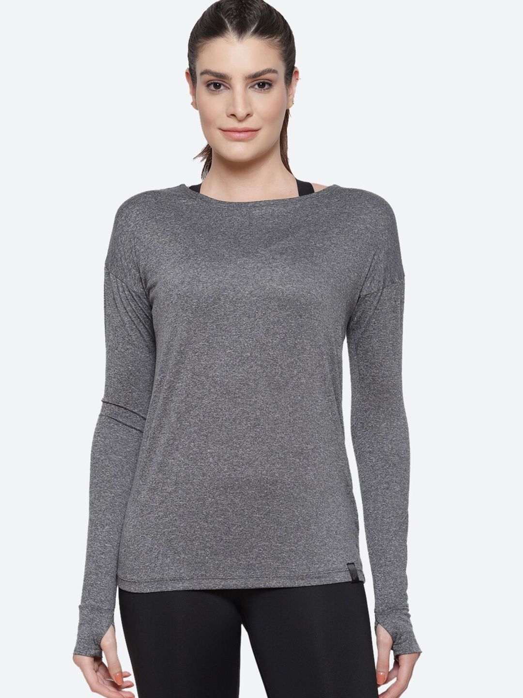 ASICS Women Grey Running NAGARE SS T-shirt Price in India