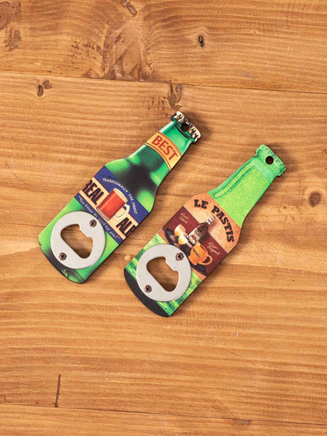 THEDECORKART Set of 2 Bottle Opener Cum Fridge Magnets Price in India