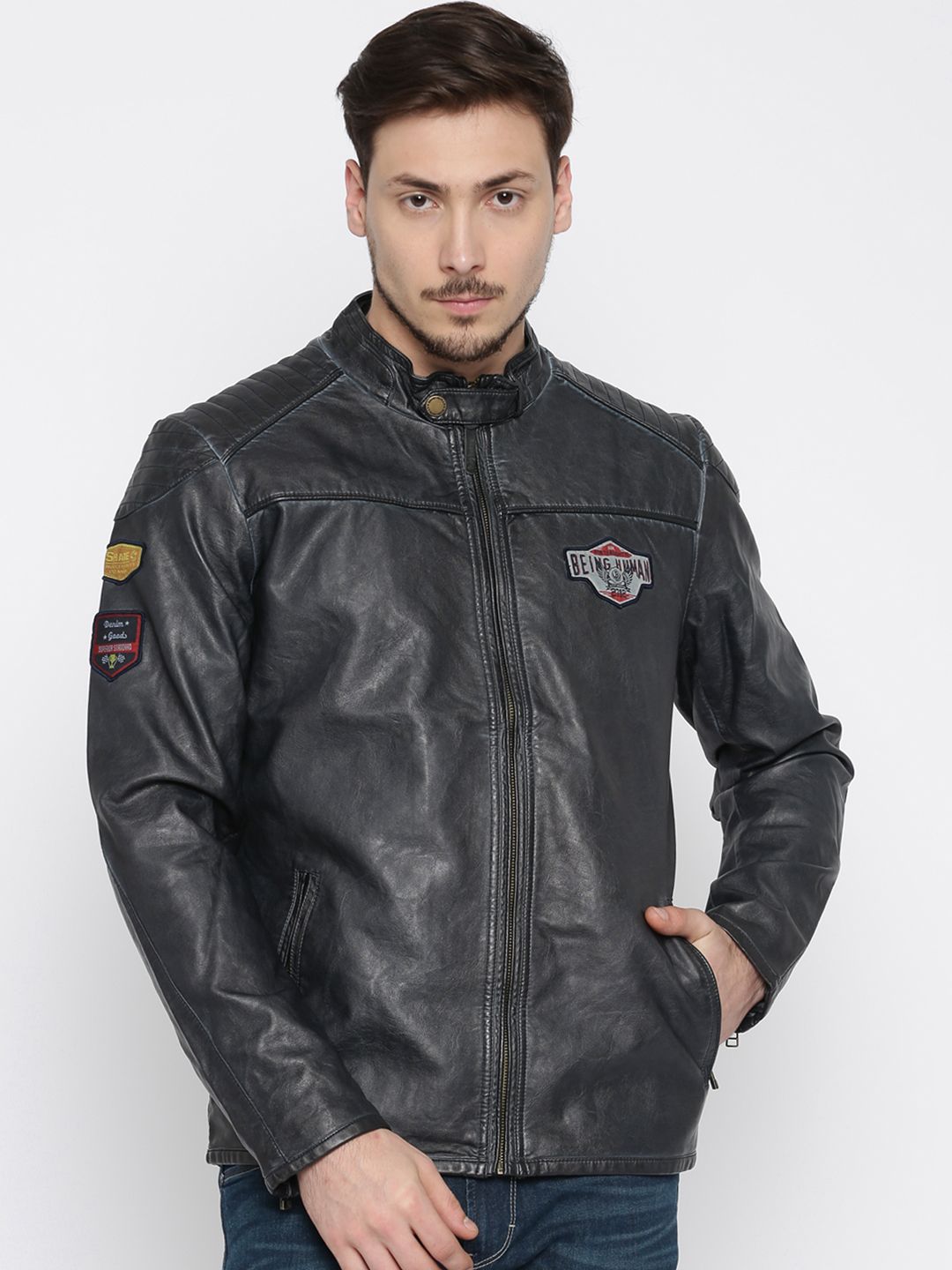 Jackets Leather Denim For Men Women Myntra