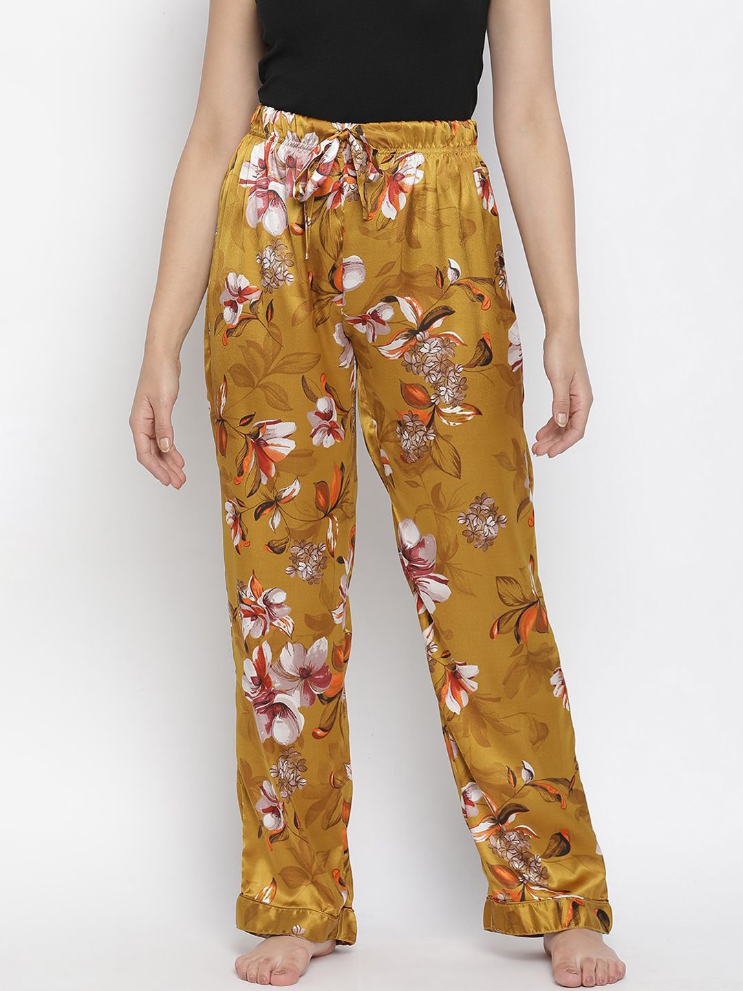 Oxolloxo Women Floral Print Nightwear Pajama Price in India