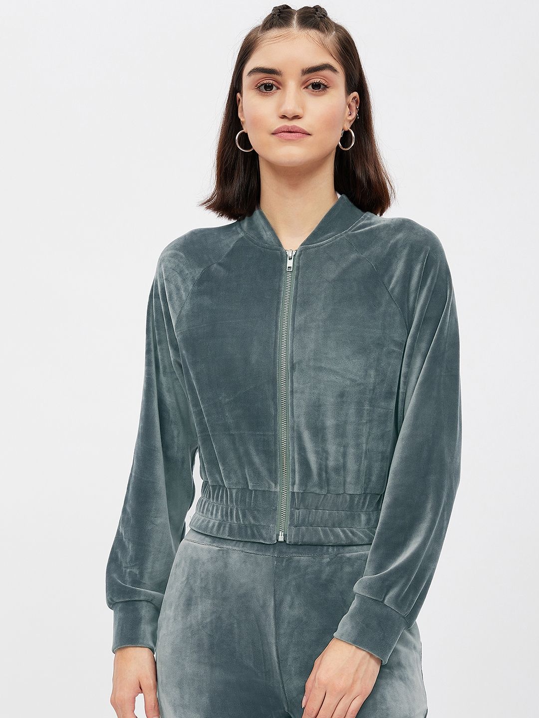 Harpa Women Grey Sweatshirt Price in India