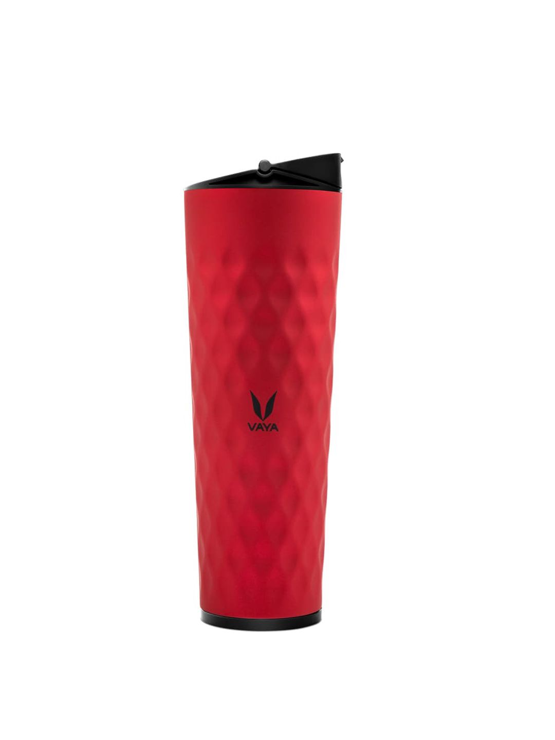 Vaya Black & Red Textured BPA Free Stainless Steel 600 ML Sipper Price in India