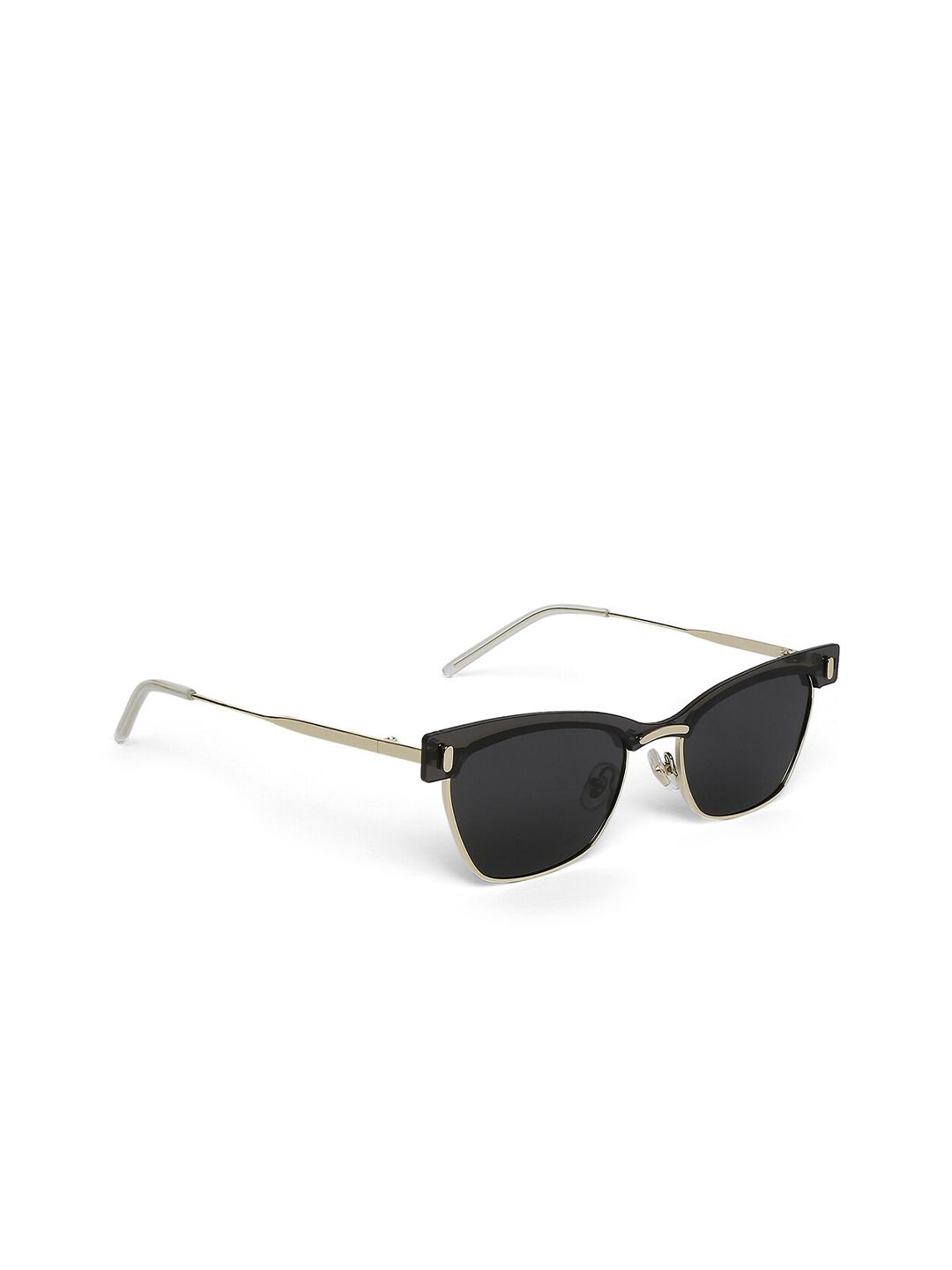 20Dresses Women Black Lens & Gold-Toned  Sunglasses SG0547 Price in India