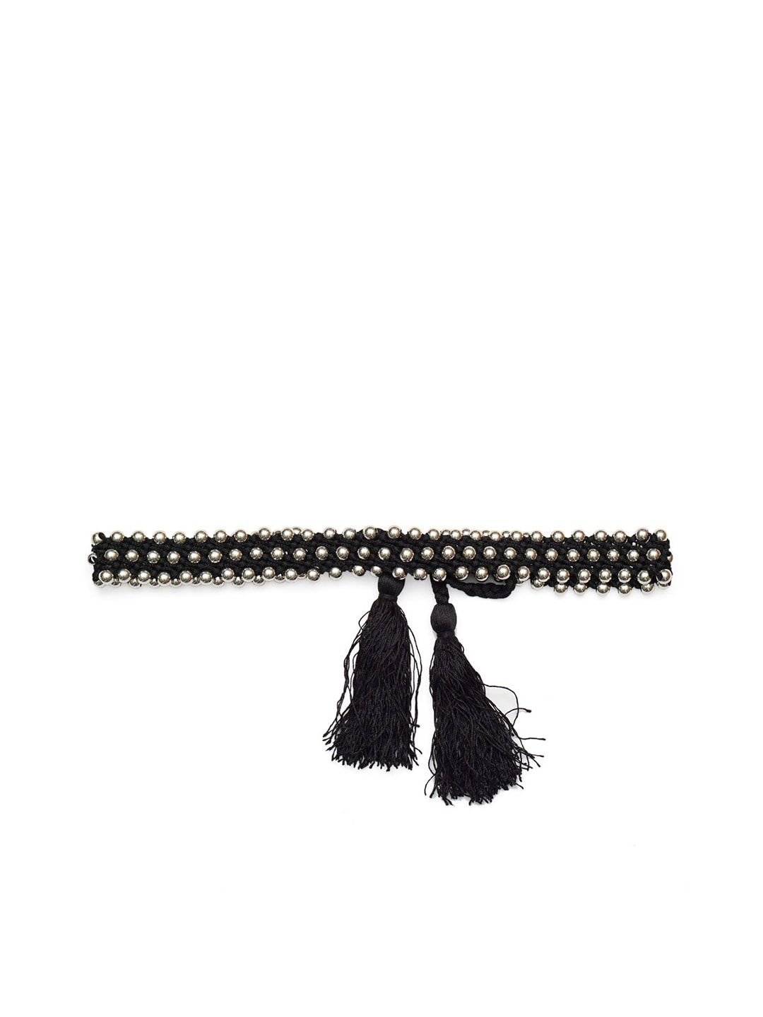 Diwaah Women Black Embellished Belt Price in India