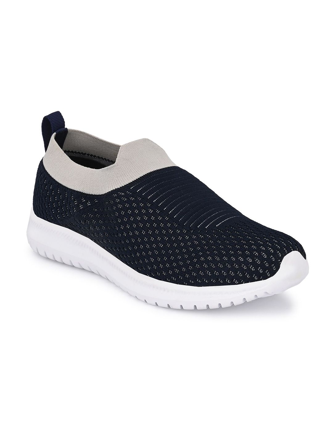 OFF LIMITS Women Navy Blue Mesh Walking Non-Marking Shoes Price in India