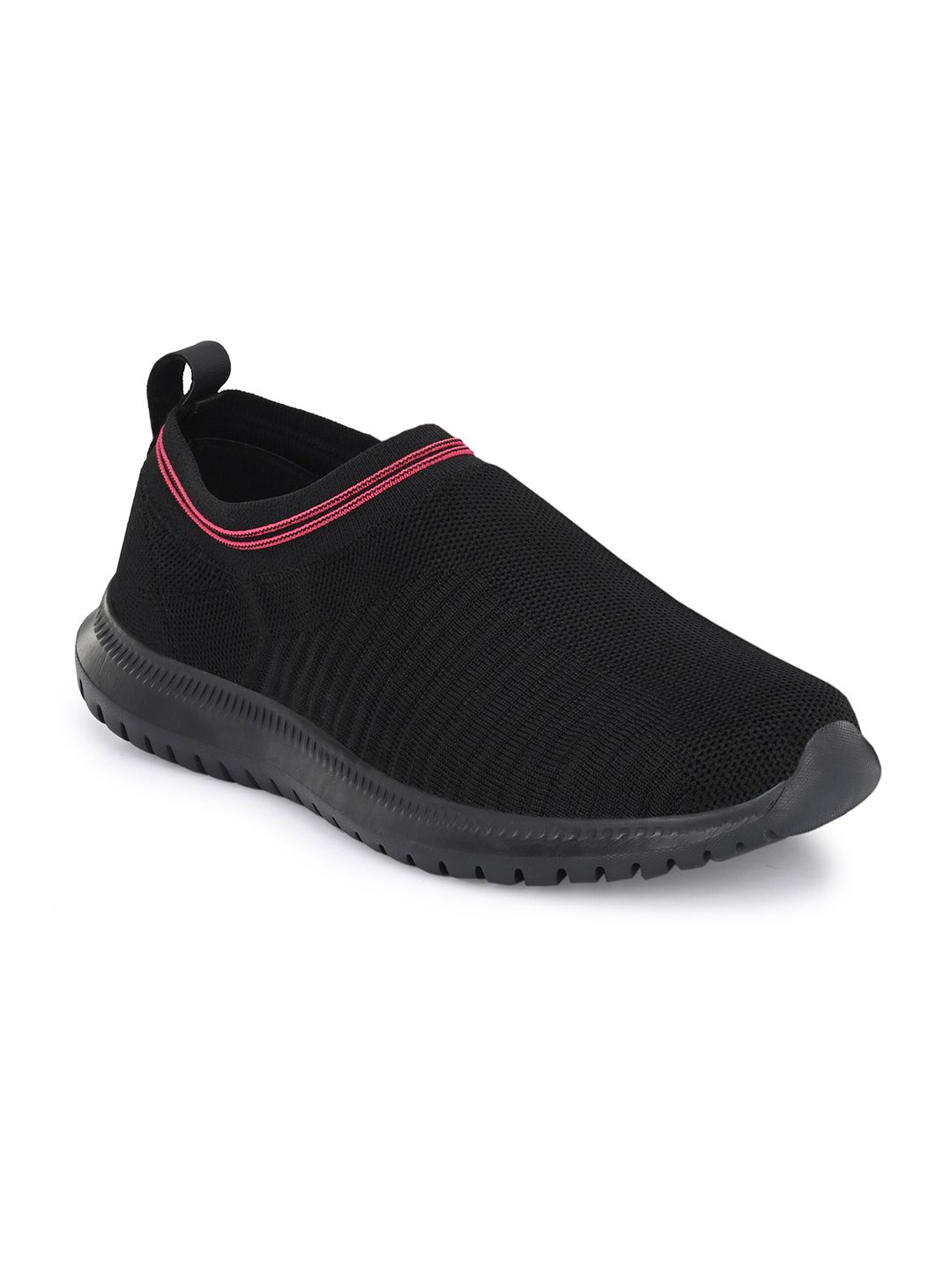 OFF LIMITS Women Black Mesh Walking Non-Marking Shoes Price in India