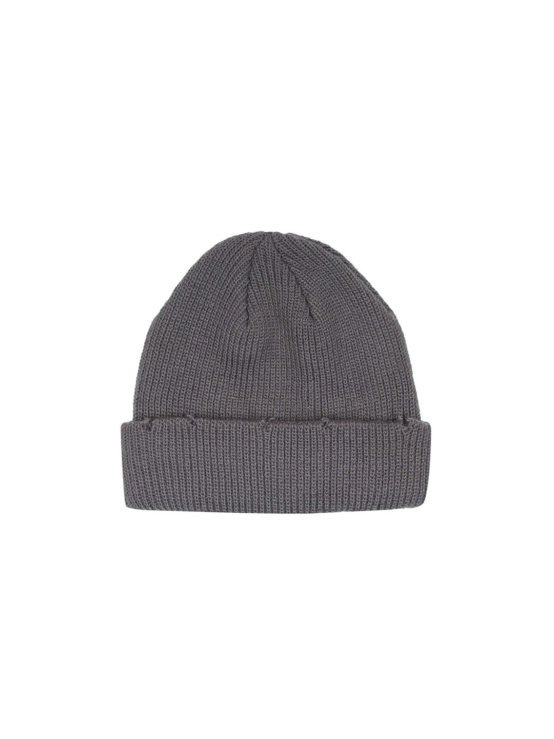 FabSeasons Unisex Grey Stretchable Acrylic Beanie Price in India