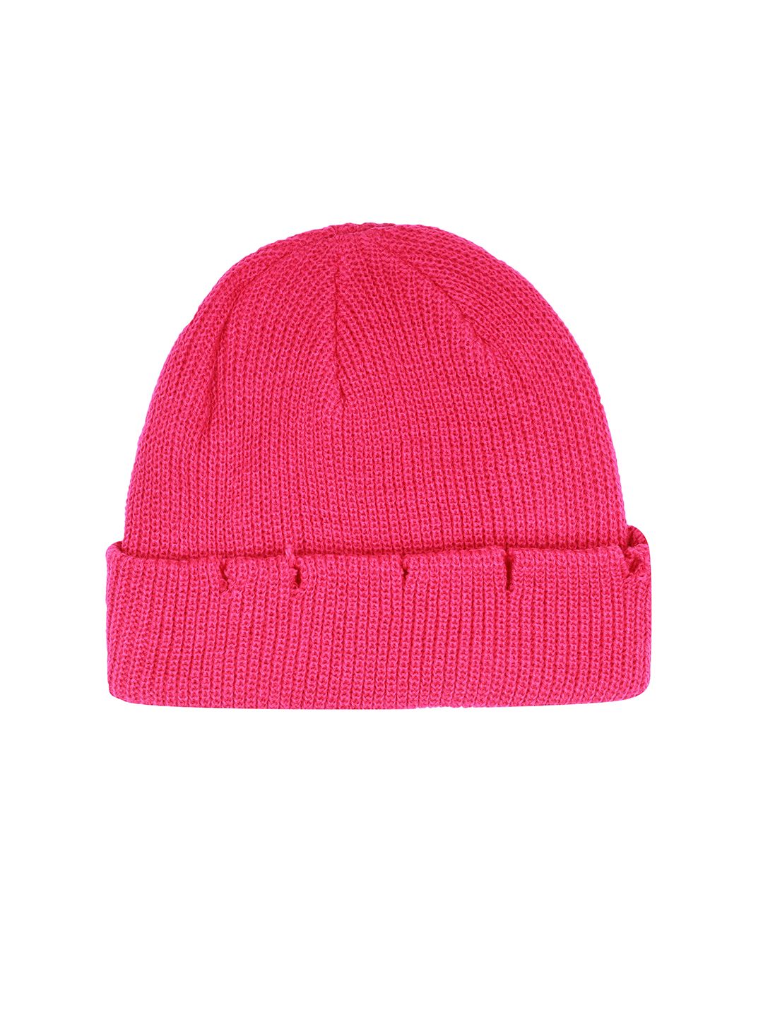FabSeasons Unisex Pink Beanie Price in India