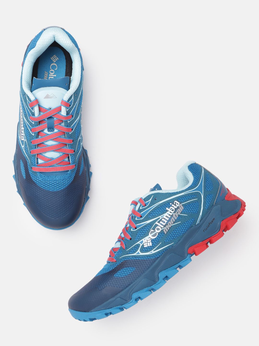 Columbia Women Blue TRANS ALPS F.K.T. II Non-Marking Running Shoes Price in India