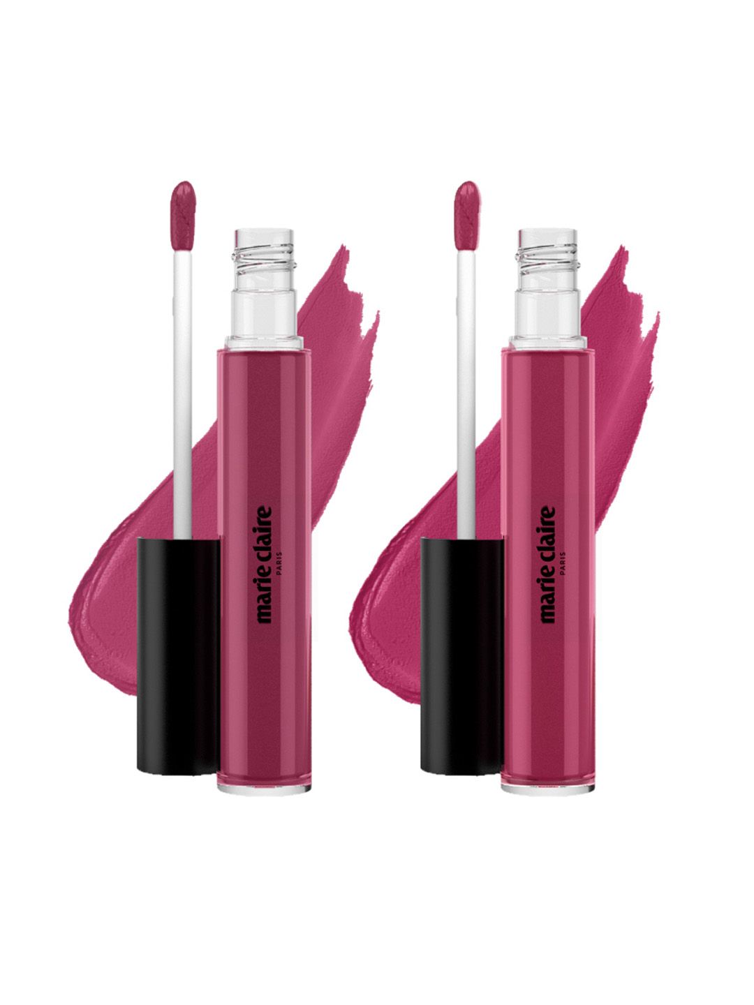 Marie Claire Paris Set of 2 Lip Creme 2.7 g Each - Lady Lilac & Perky Pink Price in India