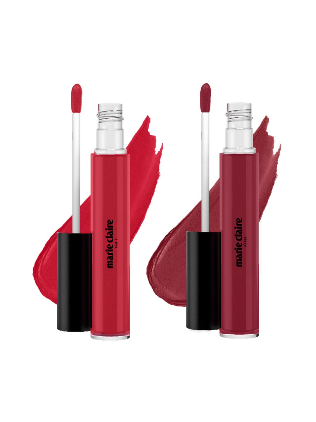 Marie Claire Paris Set of 2 Lip Creme 2.7 g Each - Ruby Rouge & Bonne Berry Price in India