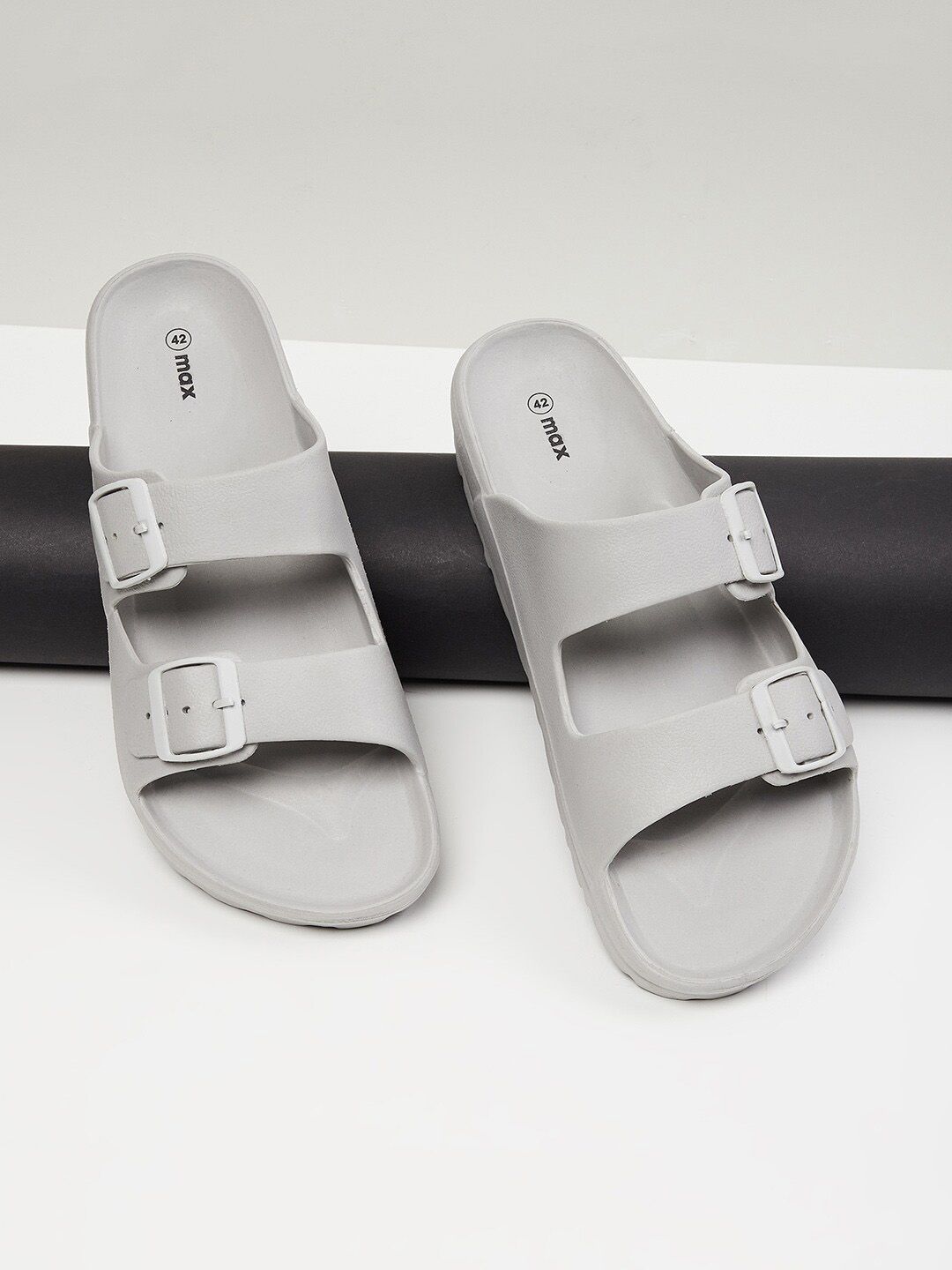 max Men Grey Slip-On