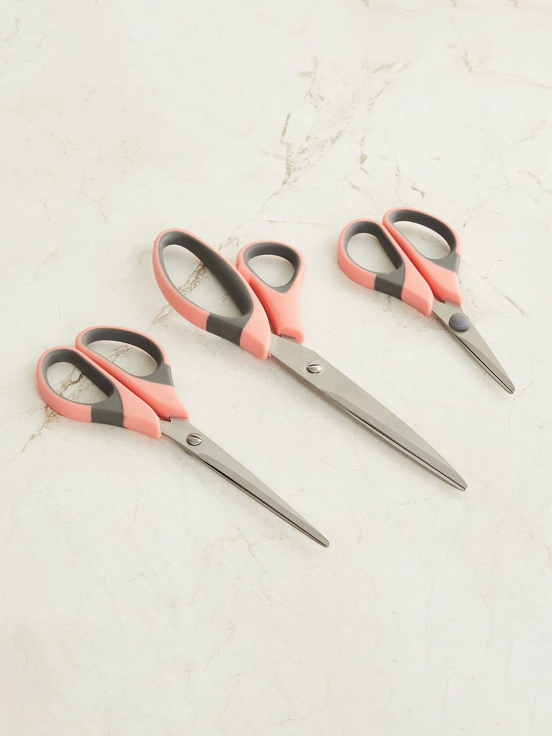 Home Centre Multicoloured Set of 3 Stainless Steel Kitchen Scissors Price in India