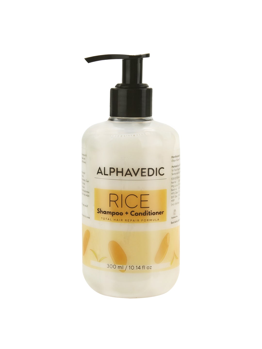 ALPHAVEDIC Off-White Rice Hair Shampoo Price in India