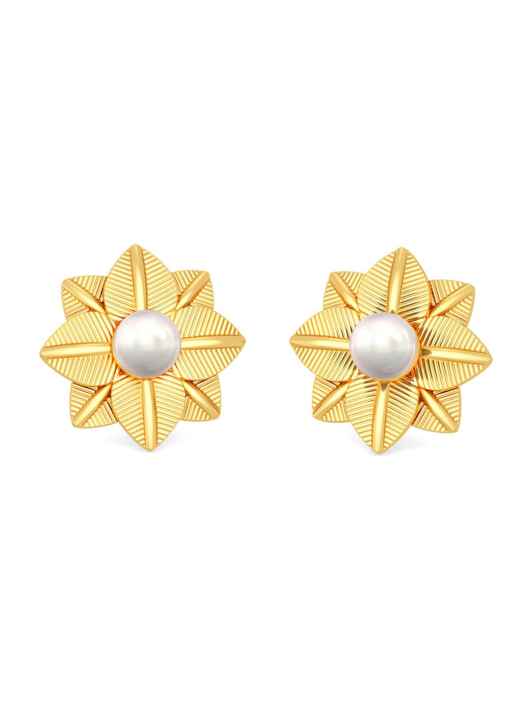Gold Earrings Online At Best Price Myntra