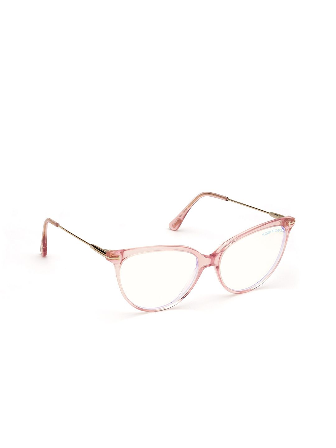 Tom Ford Women Pink Full Rim Cateye Frames FT5688-B 55 072 Price in India