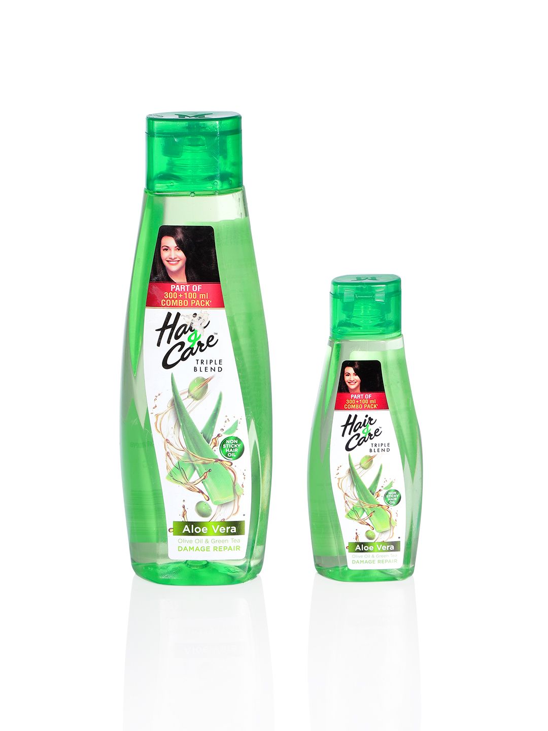 Hair & Care Set of 2 Damage Repair Triple Blend Non Sticky Hair Oil