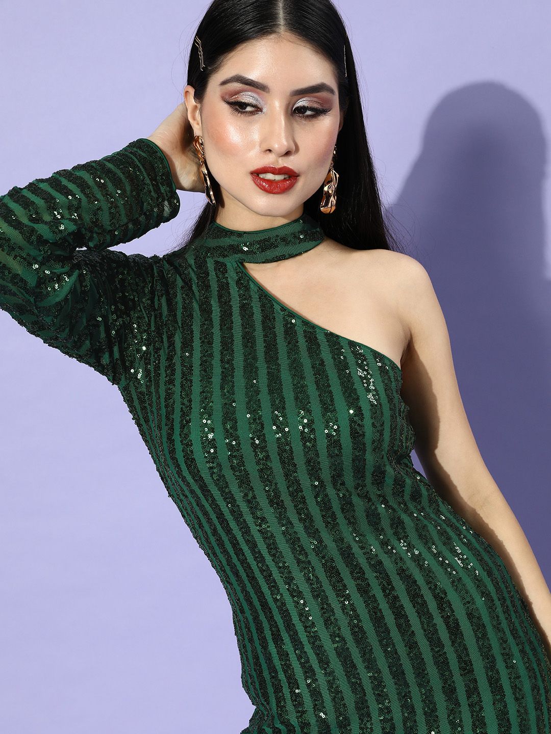 royal blue maxi dress long sleeve Luxury Halter Royal Blue Satin Mermaid Evening Maxi Dress Long Sleeves –  misshow.com