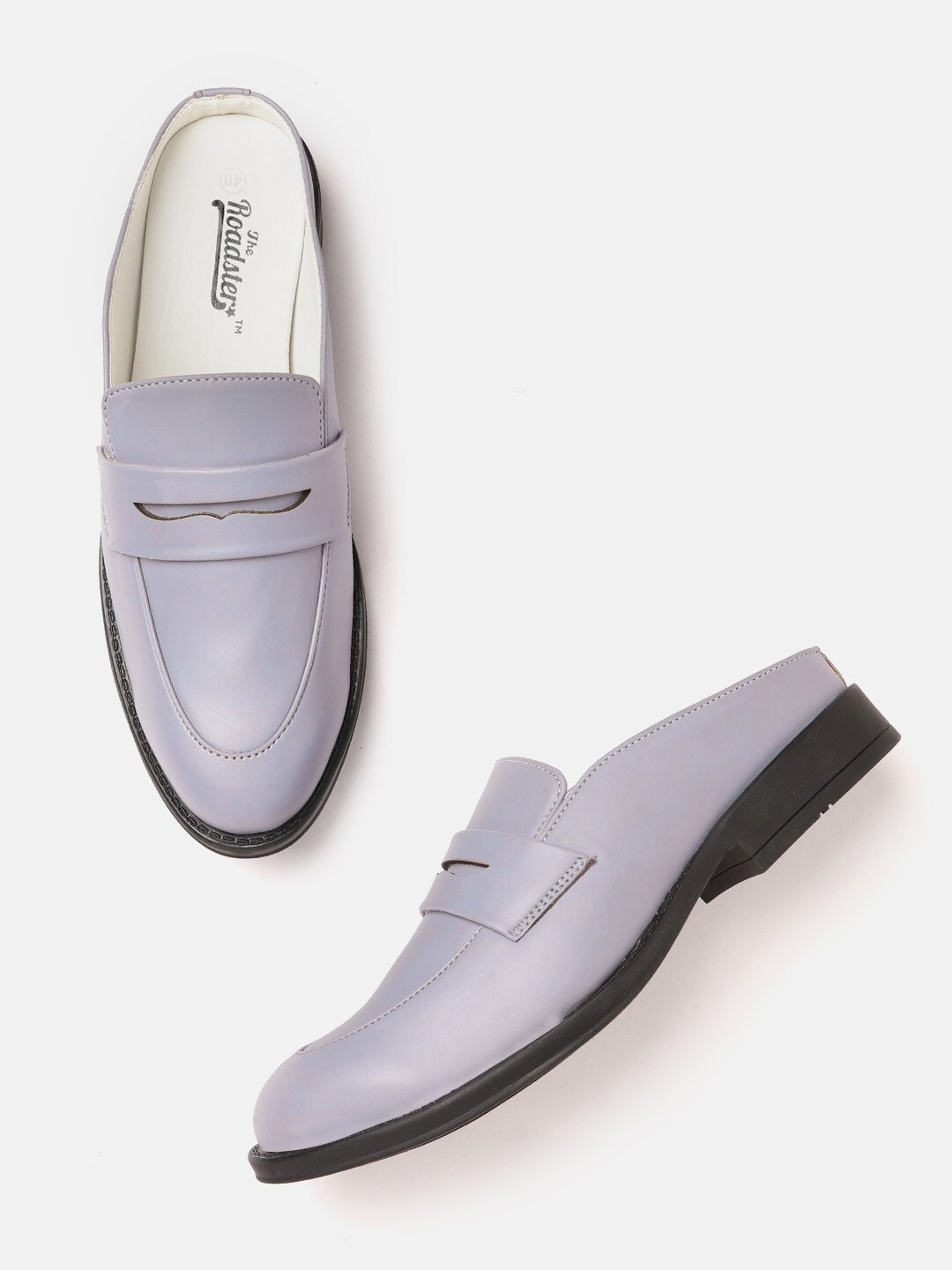Roadster Women Lilac Solid Loafers Price in India
