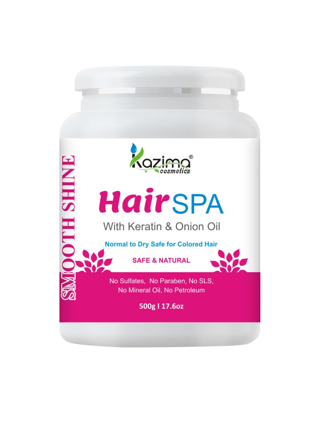 KAZIMA Hair SPA Cream with Keratin & Onion Oil for Smooth, Shiny & Silky Hair, 500g Price in India