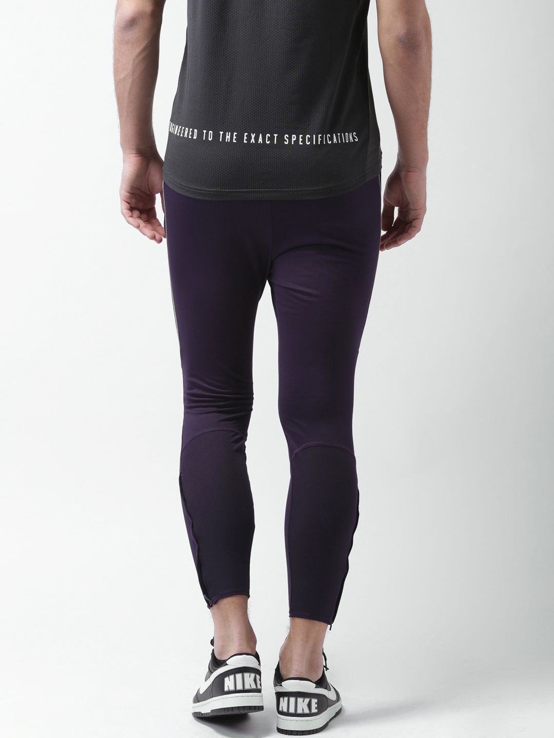 nike purple track pants