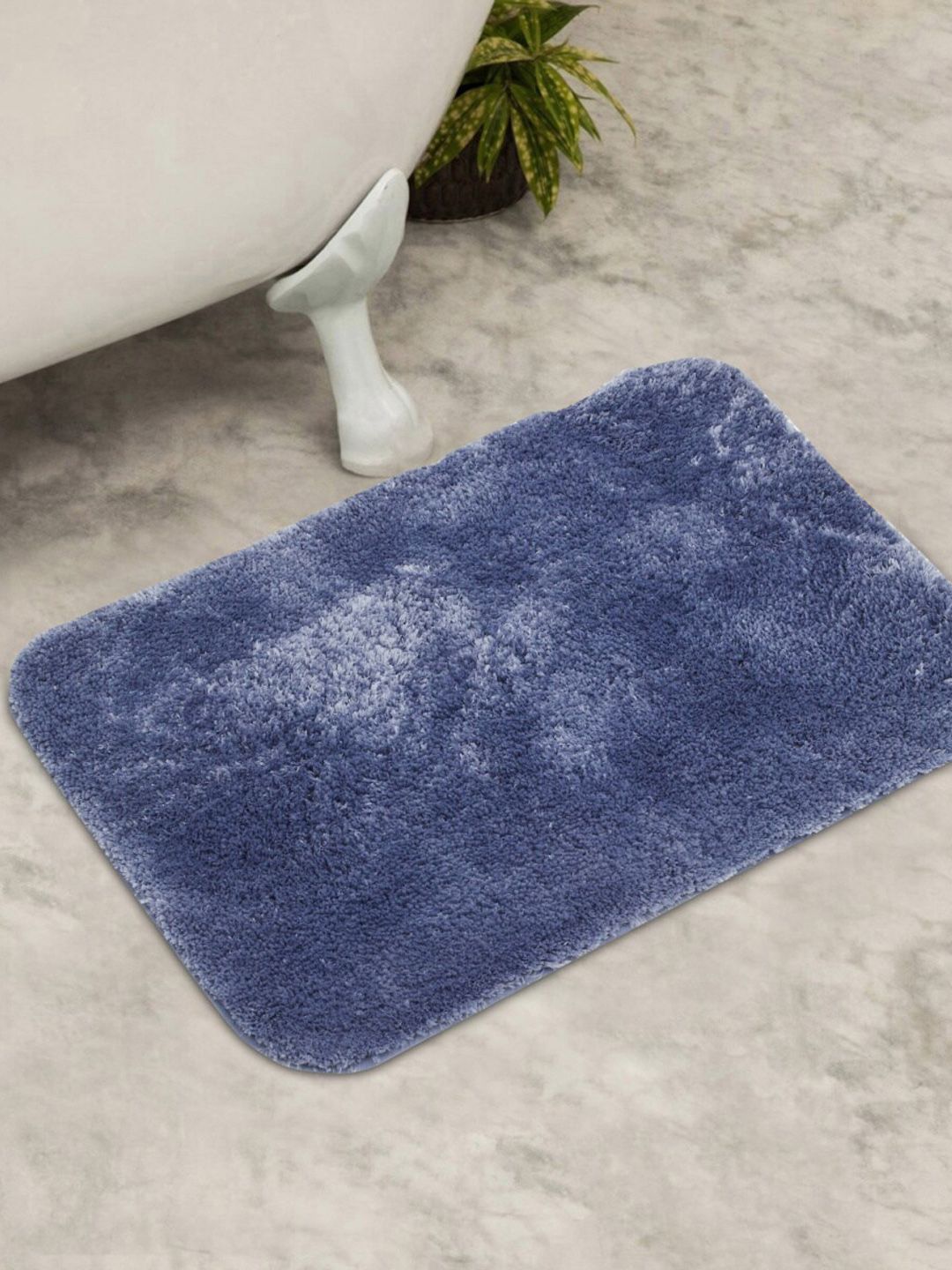 Home Centre Navy Blue Polyester Floor Mats & Dhurries Price in India