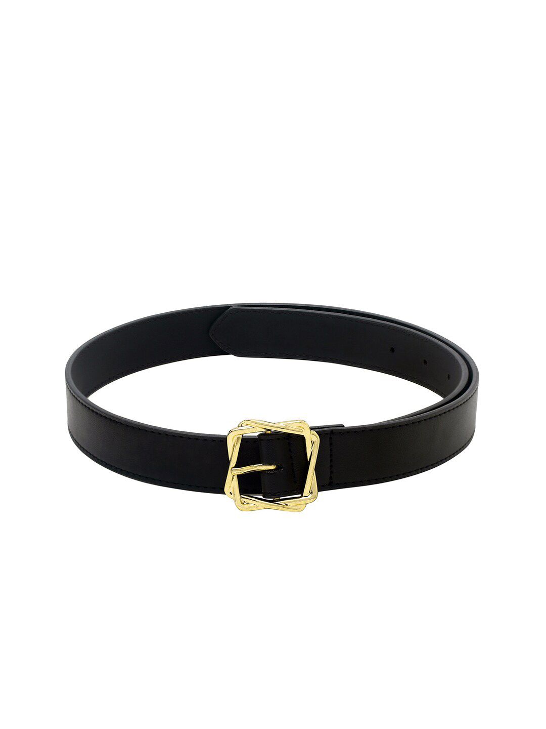 CRUSSET Women Black Solid Casual Belt Price in India