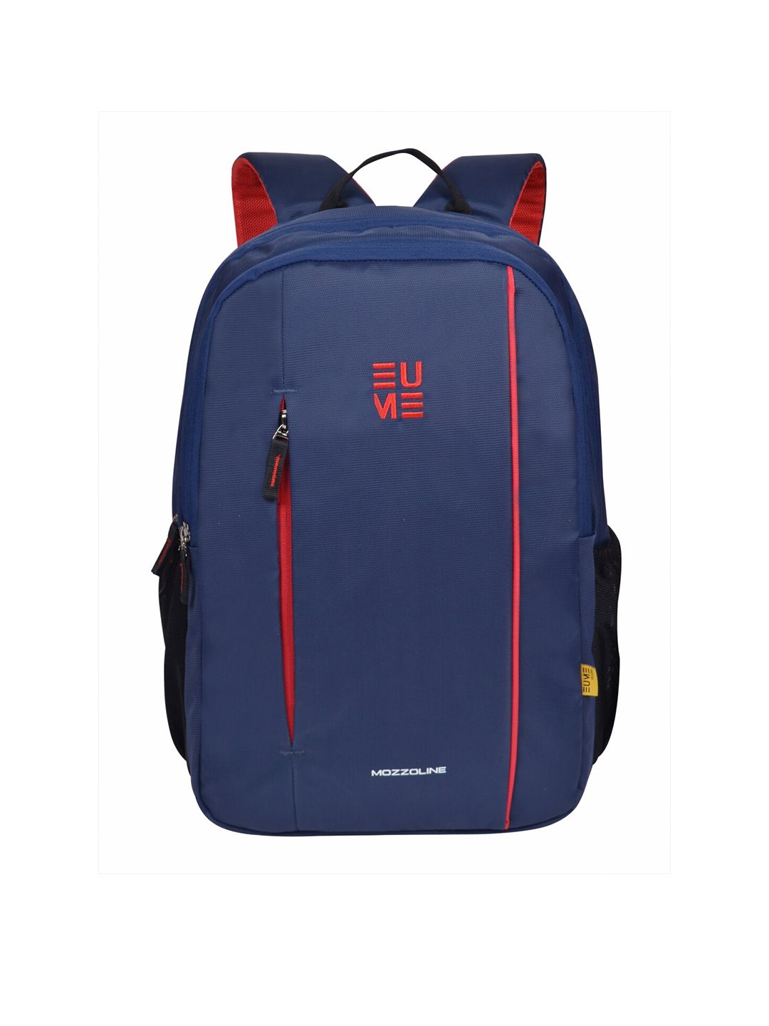 EUME Adult Navy Blue & Red Backpack Price in India