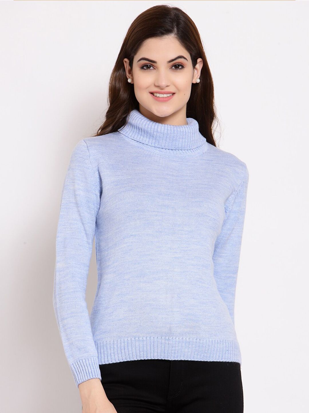 Style Quotient Women Blue Pullover Price in India