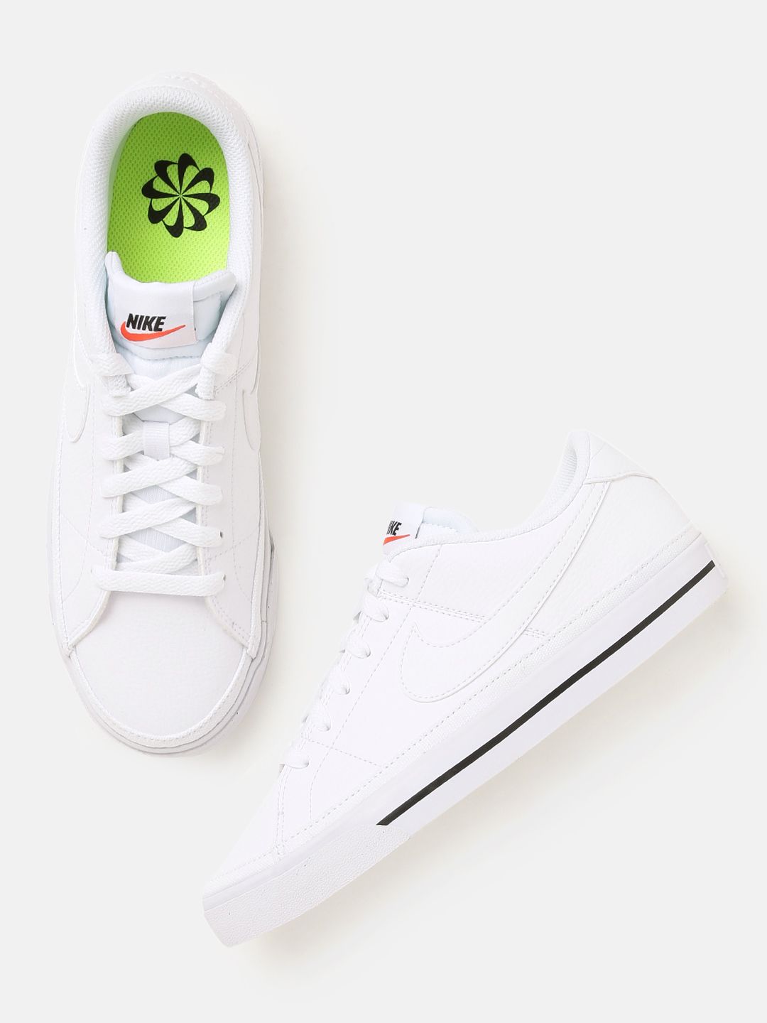 Nike Women White COURT LEGACY NN Sneaker Price in India