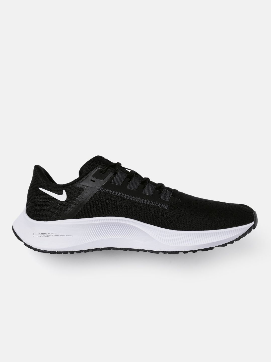 Buy Nike Men Black Black AIR ZOOM PEGASUS 38 Running Shoes