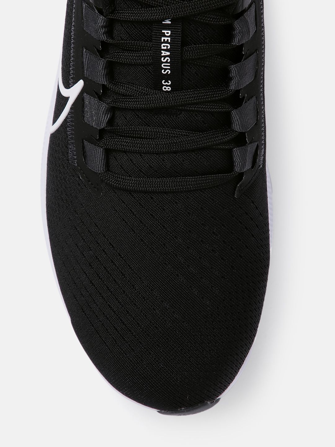 Buy Nike Men Black Black AIR ZOOM PEGASUS 38 Running Shoes