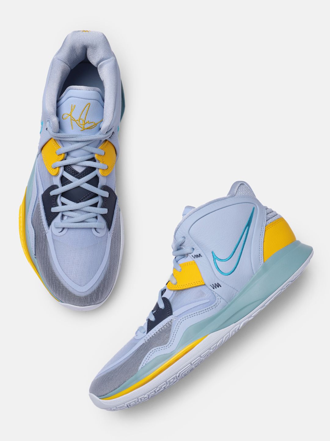 kyrie blue and yellow
