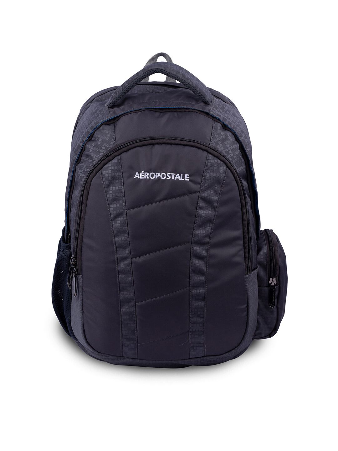 Aeropostale Adult Charcoal & Black Fluffy Backpack Price in India