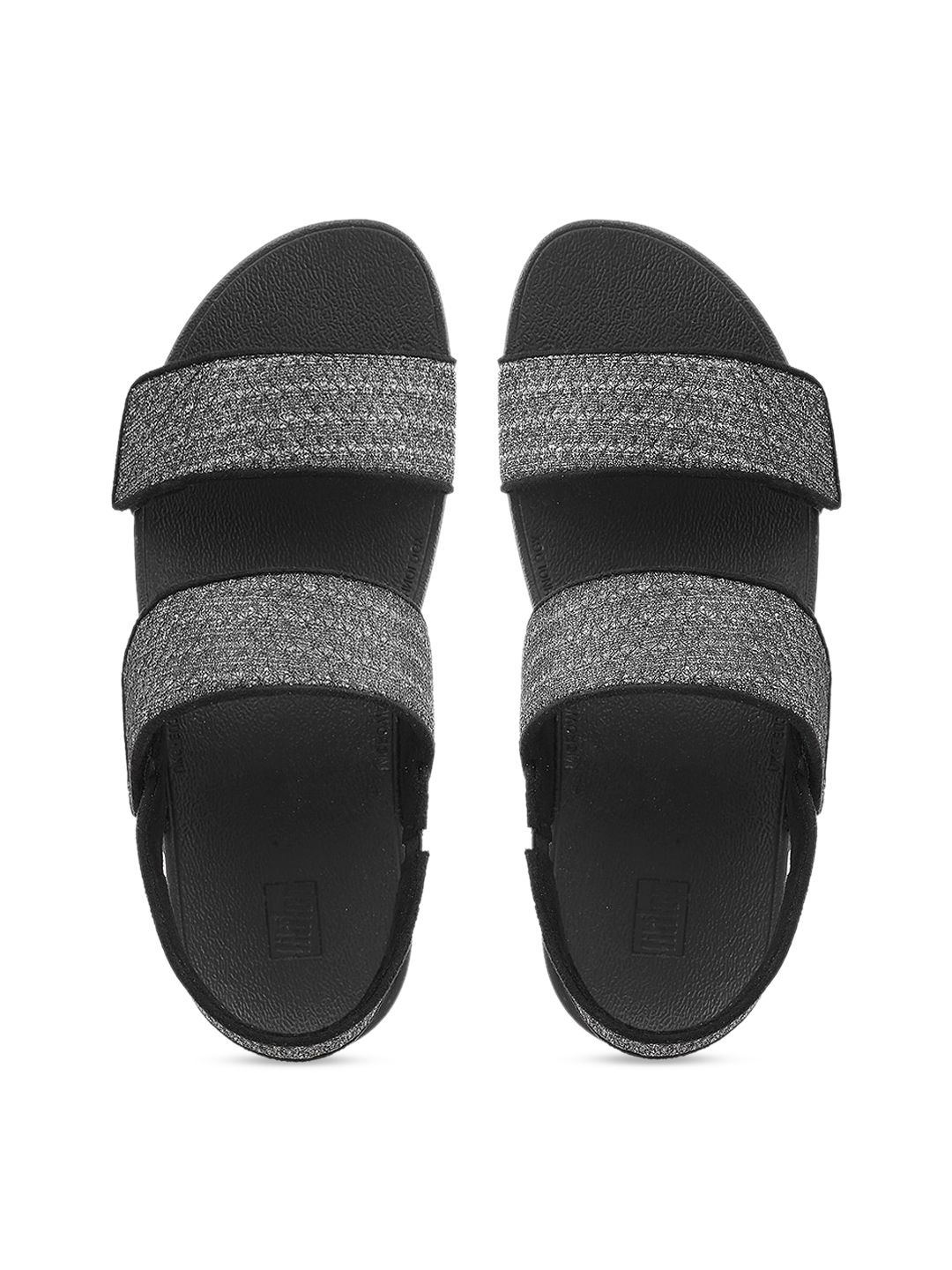 fitflop Black Wedge Sandals Price in India