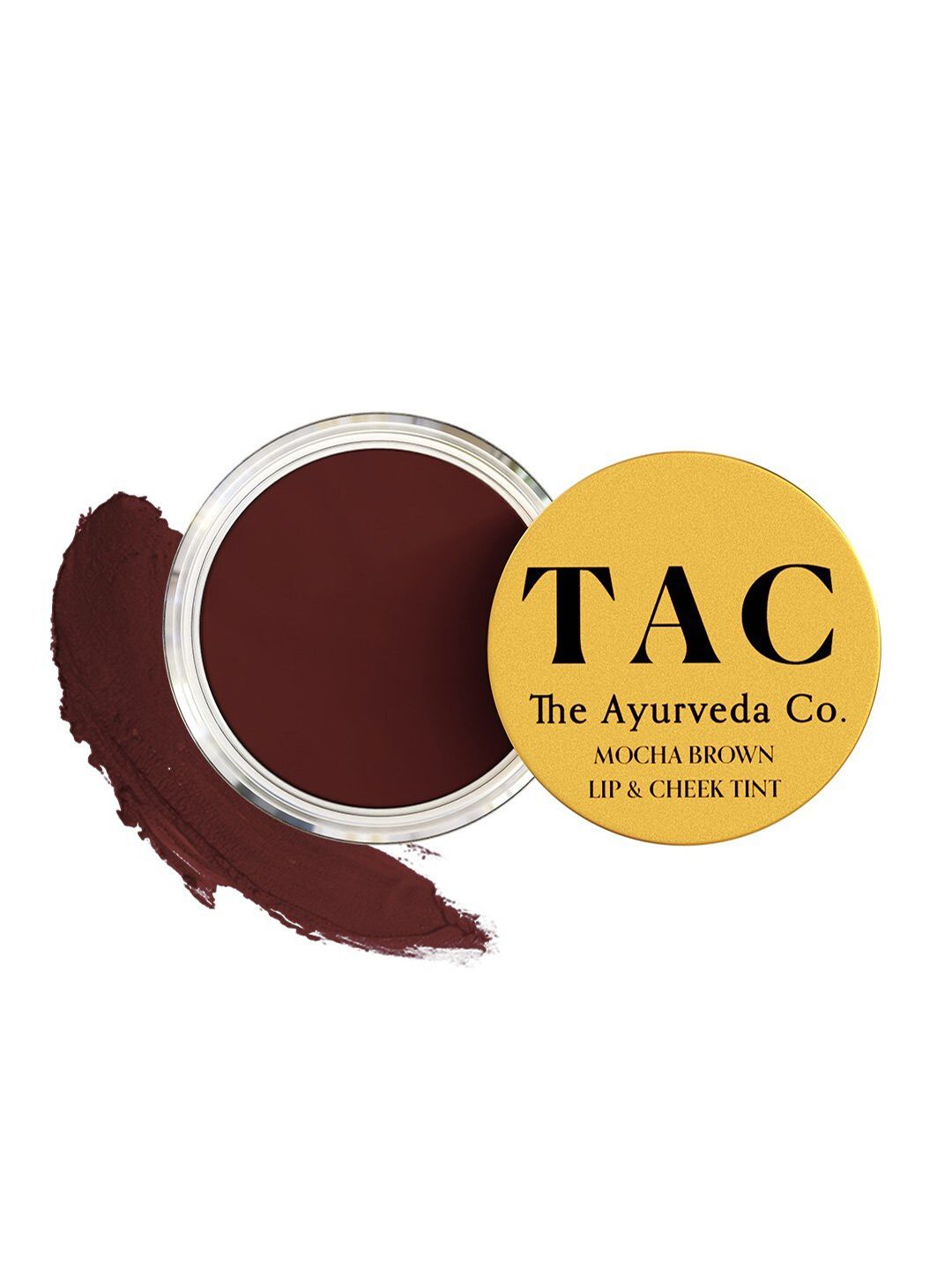 TAC - The Ayurveda Co. Mocha Brown Lip & Cheek Tint With Shea Butter - 5gm Price in India