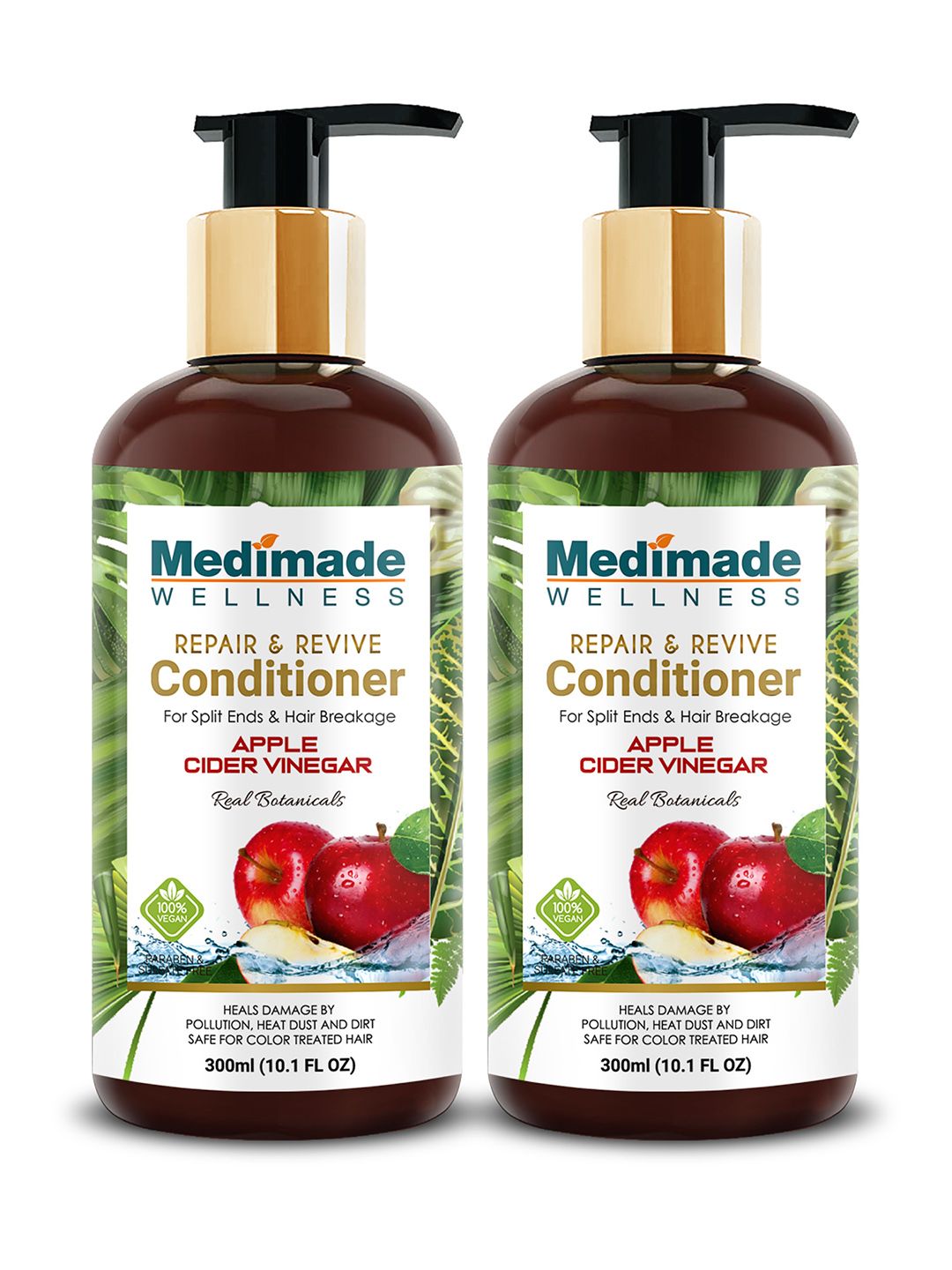 Medimade Unisex Pack of 2 Repair and Revive Conditioner with Organic Apple Cider Vinegar Price in India
