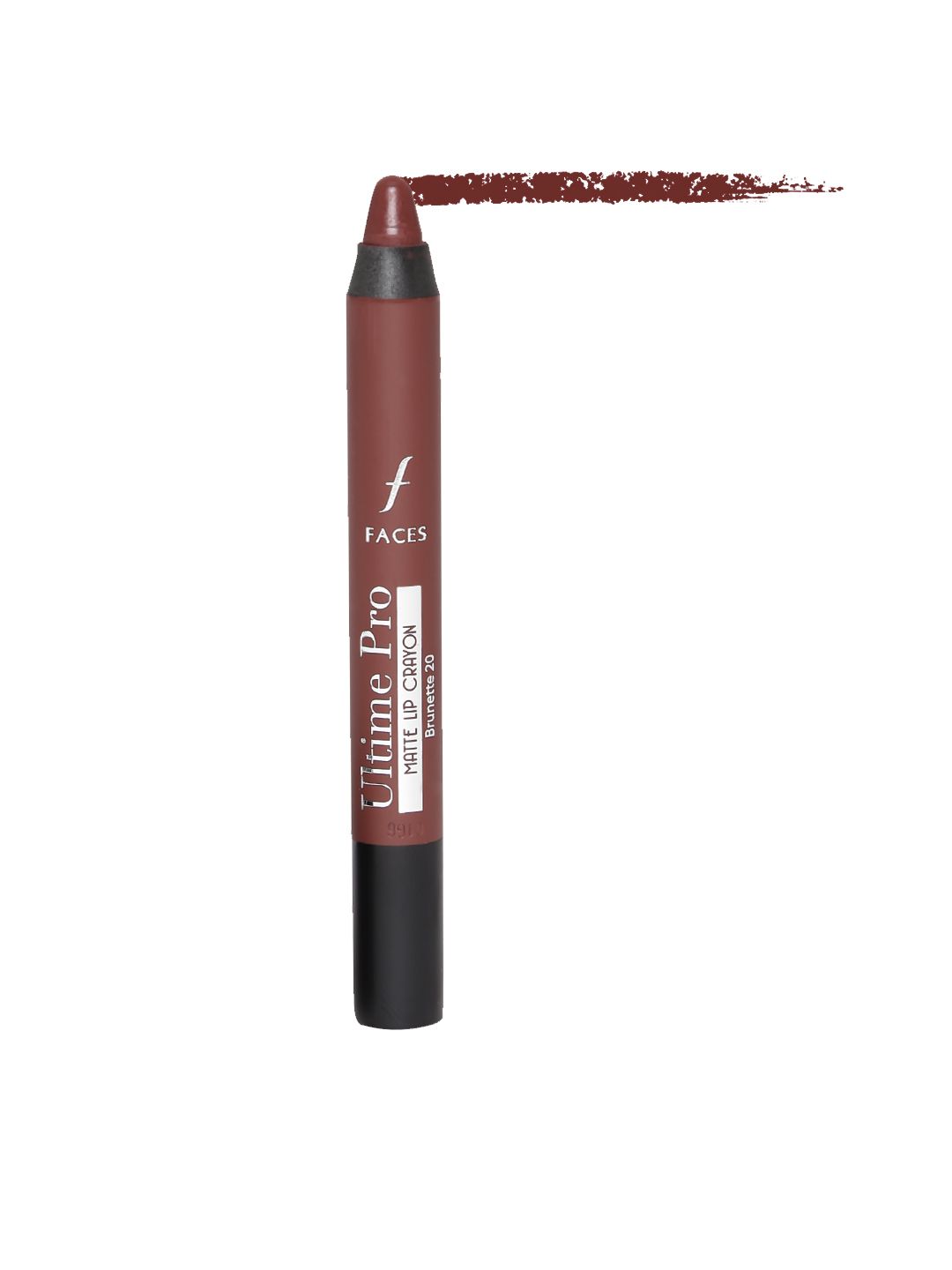 FACES CANADA Dark Brown Ultime Pro Brunette Matte Lip Crayon 20 Price in India
