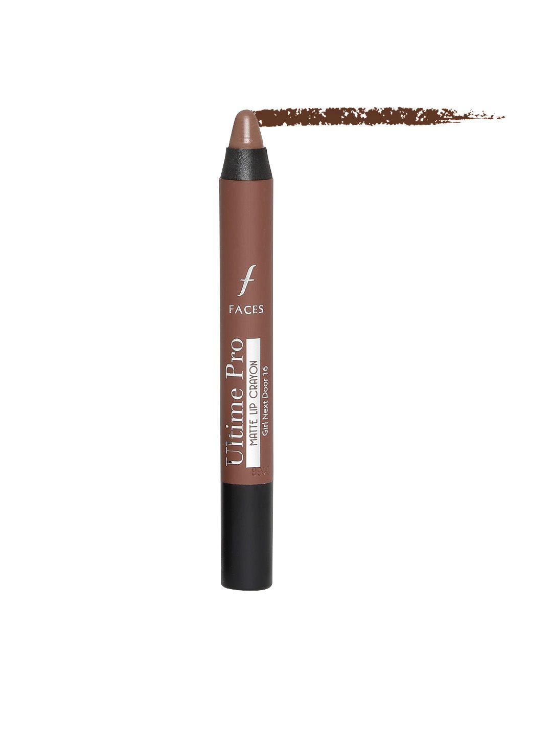 FACES CANADA Brown Ultime Pro Spiced Latte Matte Lip Crayon 22 Price in India