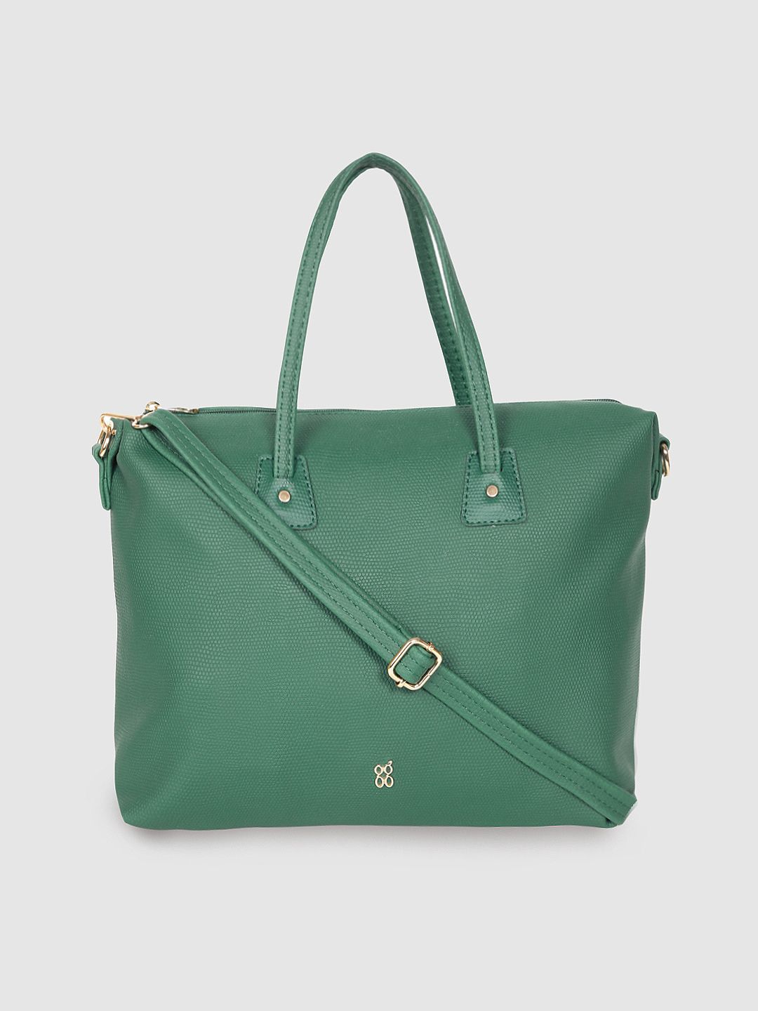 Baggit Green Textured Shoulder Bag Price in India