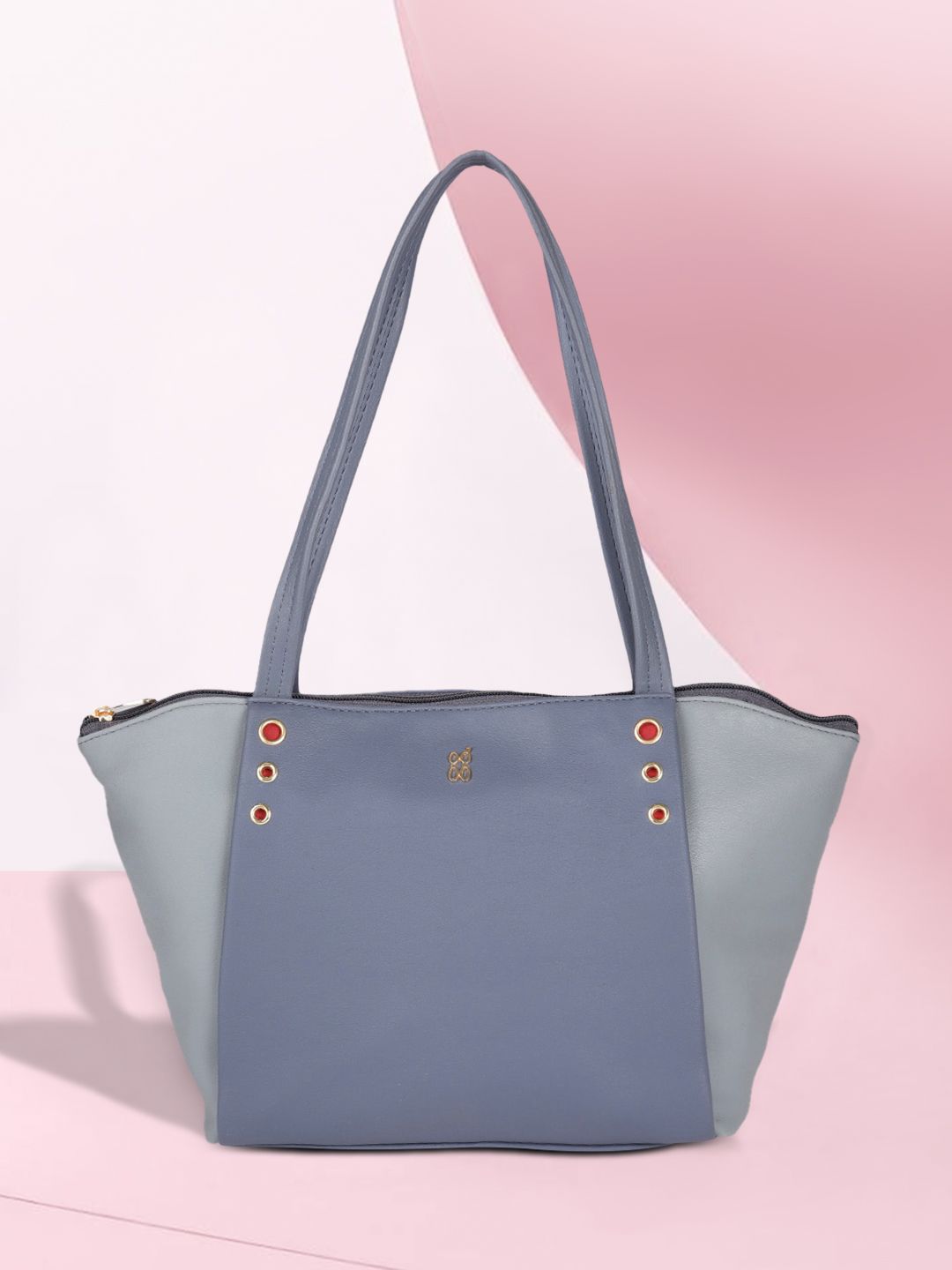 Baggit Blue Structured Shoulder Bag Price in India