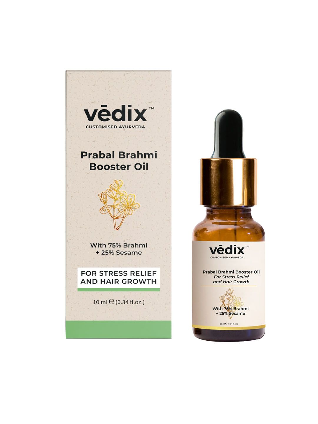 Vedix Prabal Brahmi Booster Oil - 10 ml Price in India